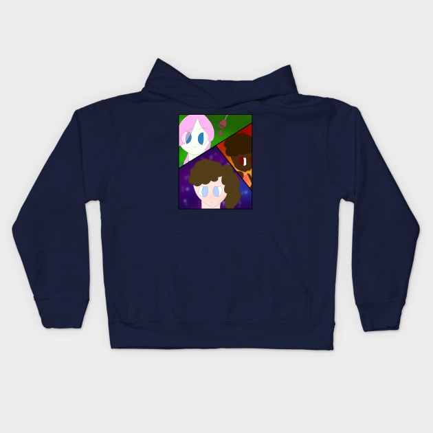 The 4 of them Kids Hoodie by HeyItsGrace